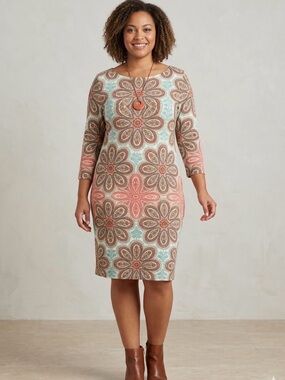 NWOT $84 London styles dress sz 14 1962